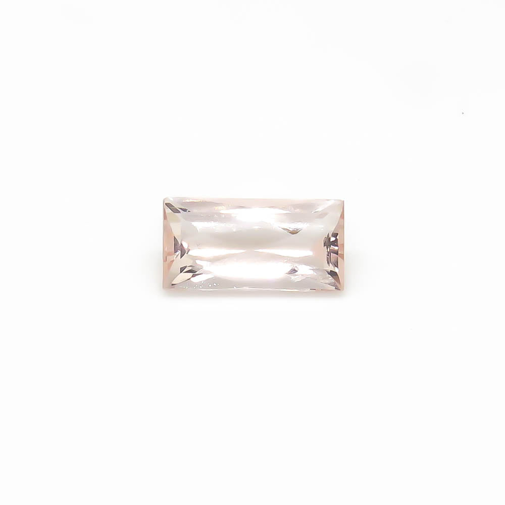 2.64 ct Baguette Pink Brazilian Morganite