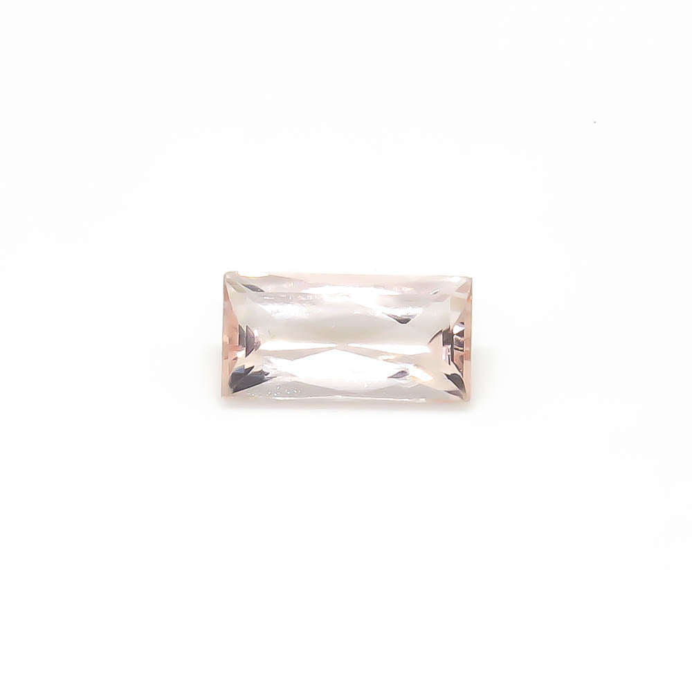 2.64 ct Baguette Pink Brazilian Morganite