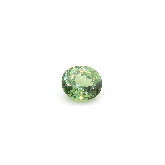 0.94 ct Oval Bright Yellow-Green Demantoid Garnet