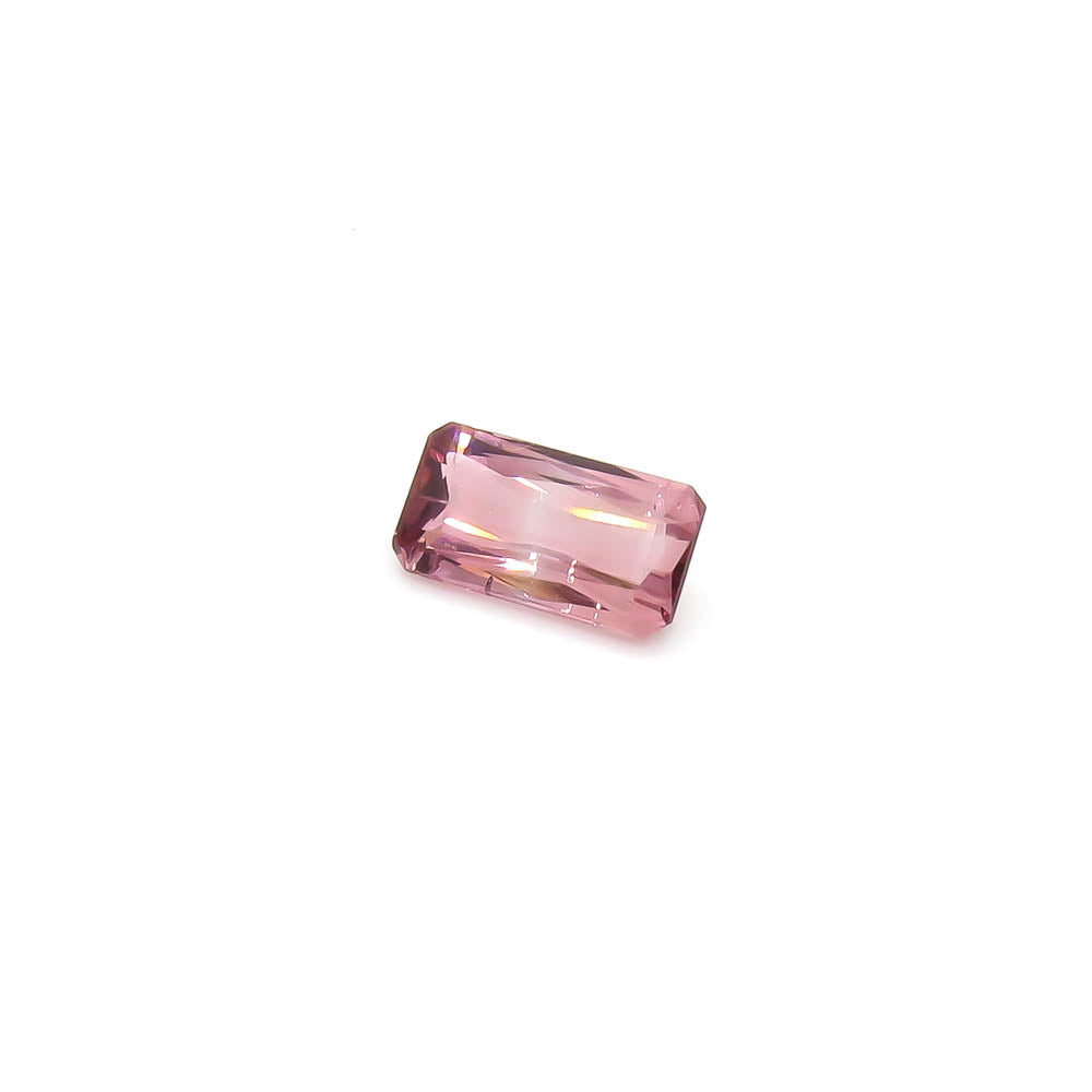 1.11 ct Octagon Bi-Colour Pink Tourmaline