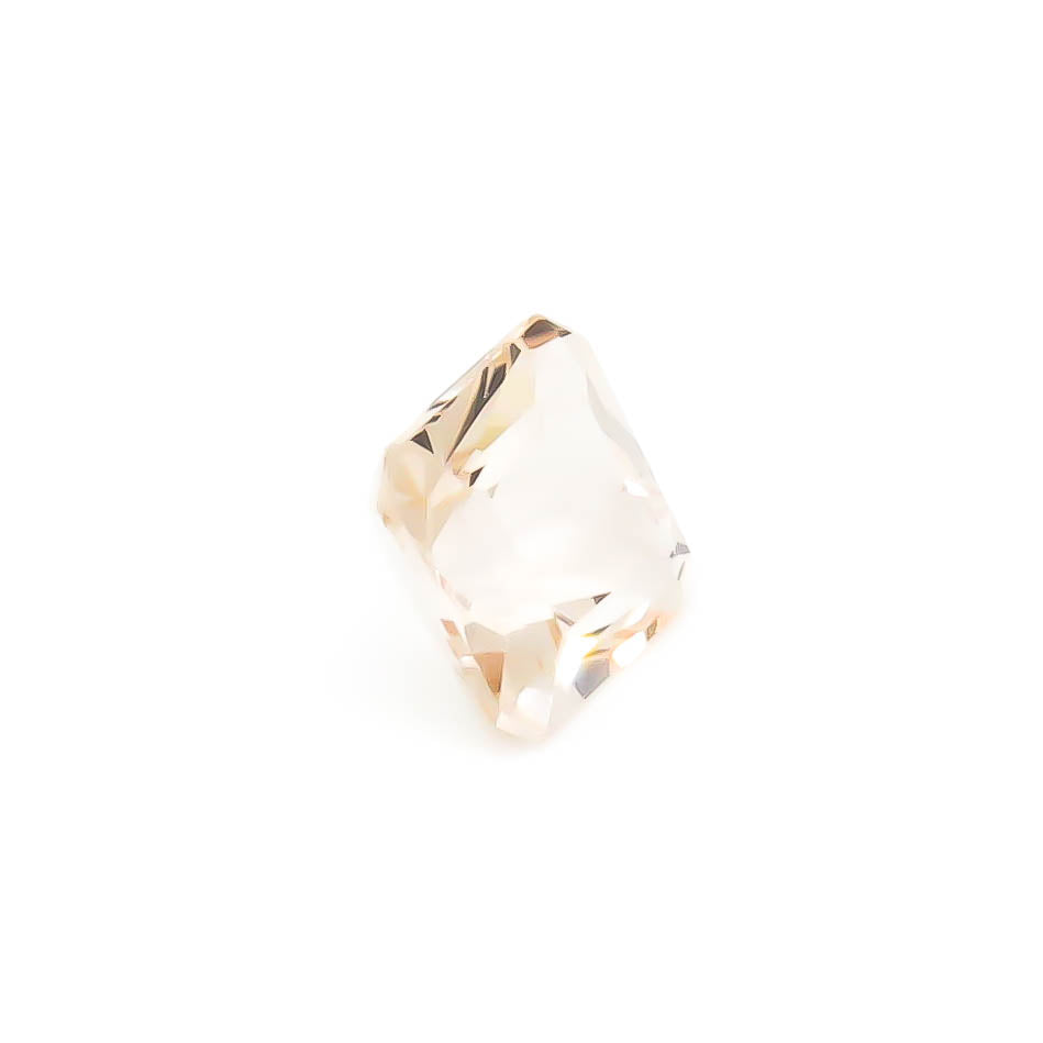 2.46 ct Octagon Orangey-Pink Morganite