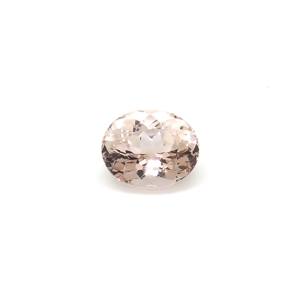 5.81 ct Oval Faceted Brazilian Morganite