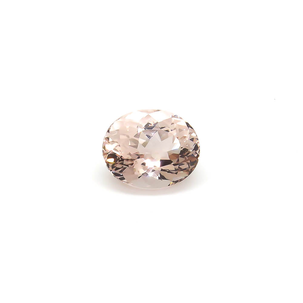 5.81 ct Oval Faceted Brazilian Morganite