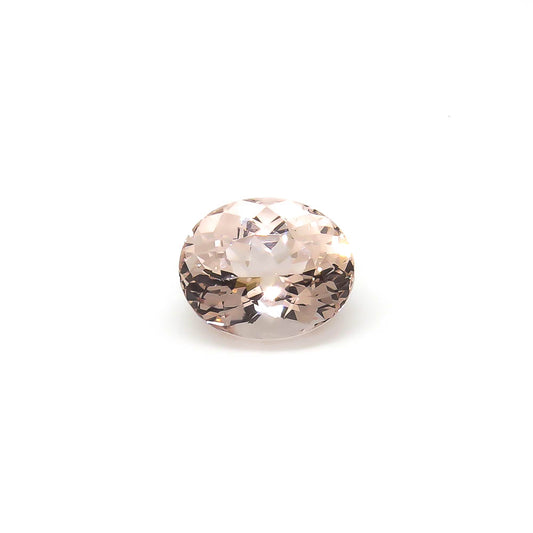 5.81 ct Oval Faceted Brazilian Morganite