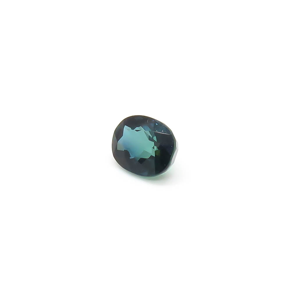 1.16 ct Oval Faceted Blue-Green Tourmaline