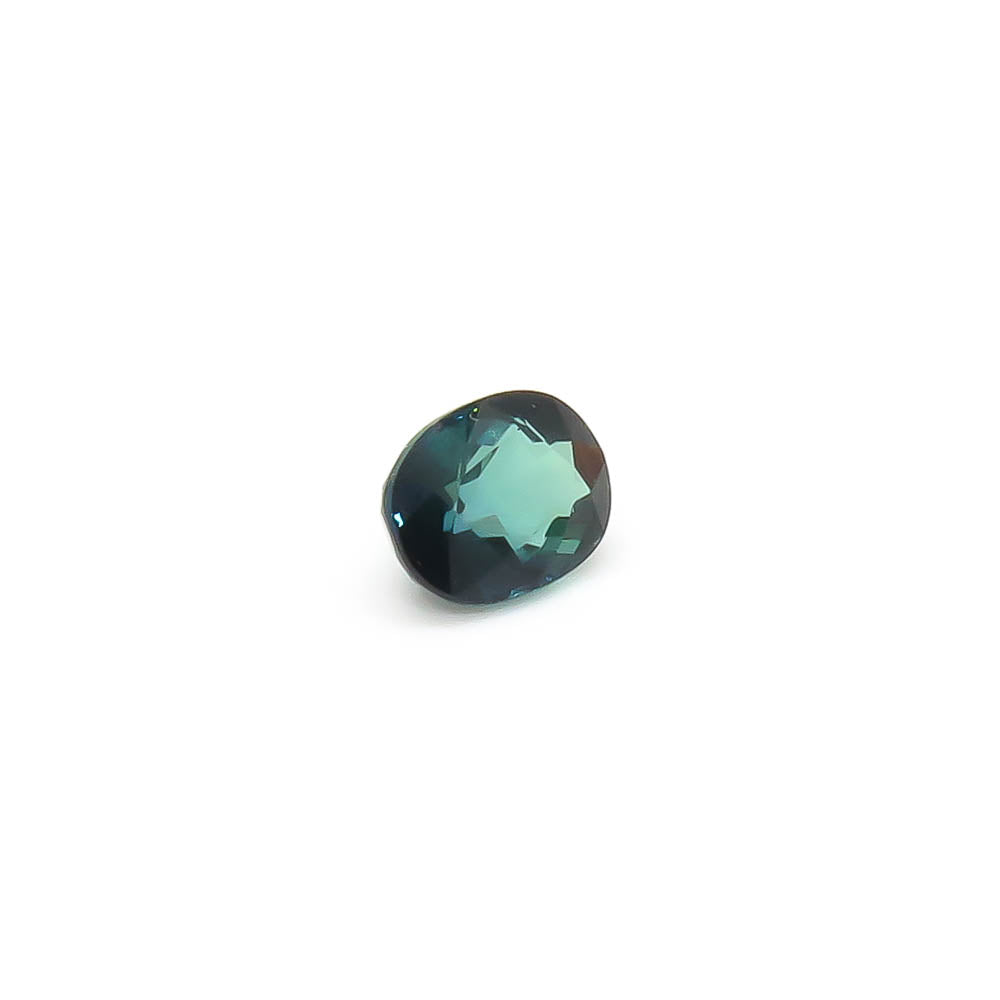 1.16 ct Oval Faceted Blue-Green Tourmaline