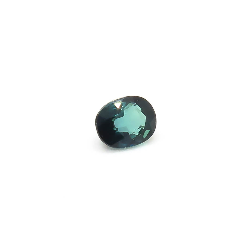 1.16 ct Oval Faceted Blue-Green Tourmaline