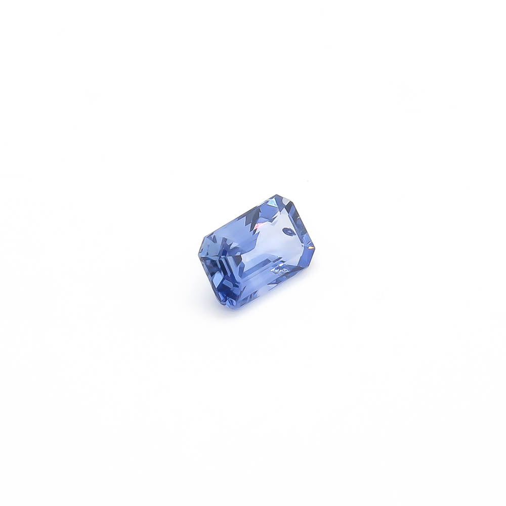 1.49 ct Octagon Step Cut Natural Ceylon Blue Sapphire