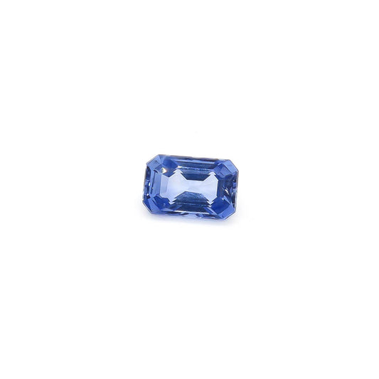 1.49 ct Octagon Step Cut Natural Ceylon Blue Sapphire