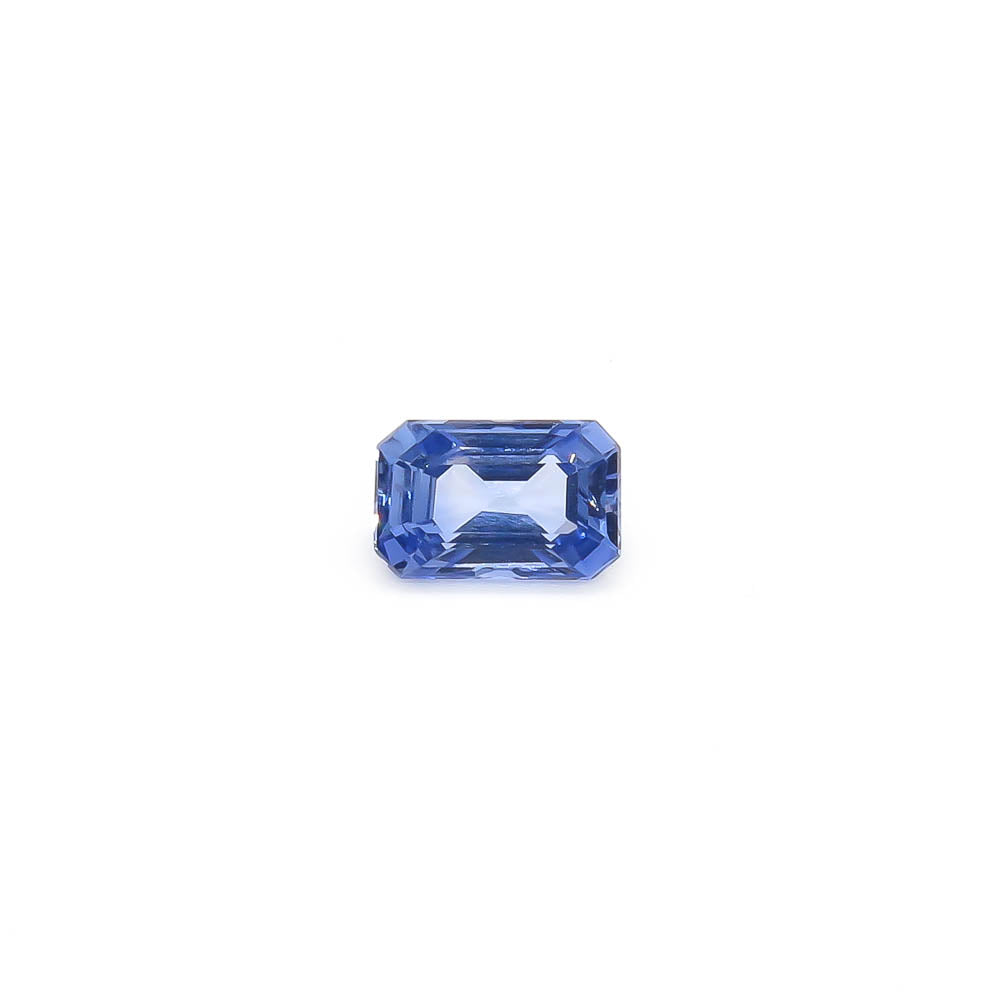 1.49 ct Octagon Step Cut Natural Ceylon Blue Sapphire