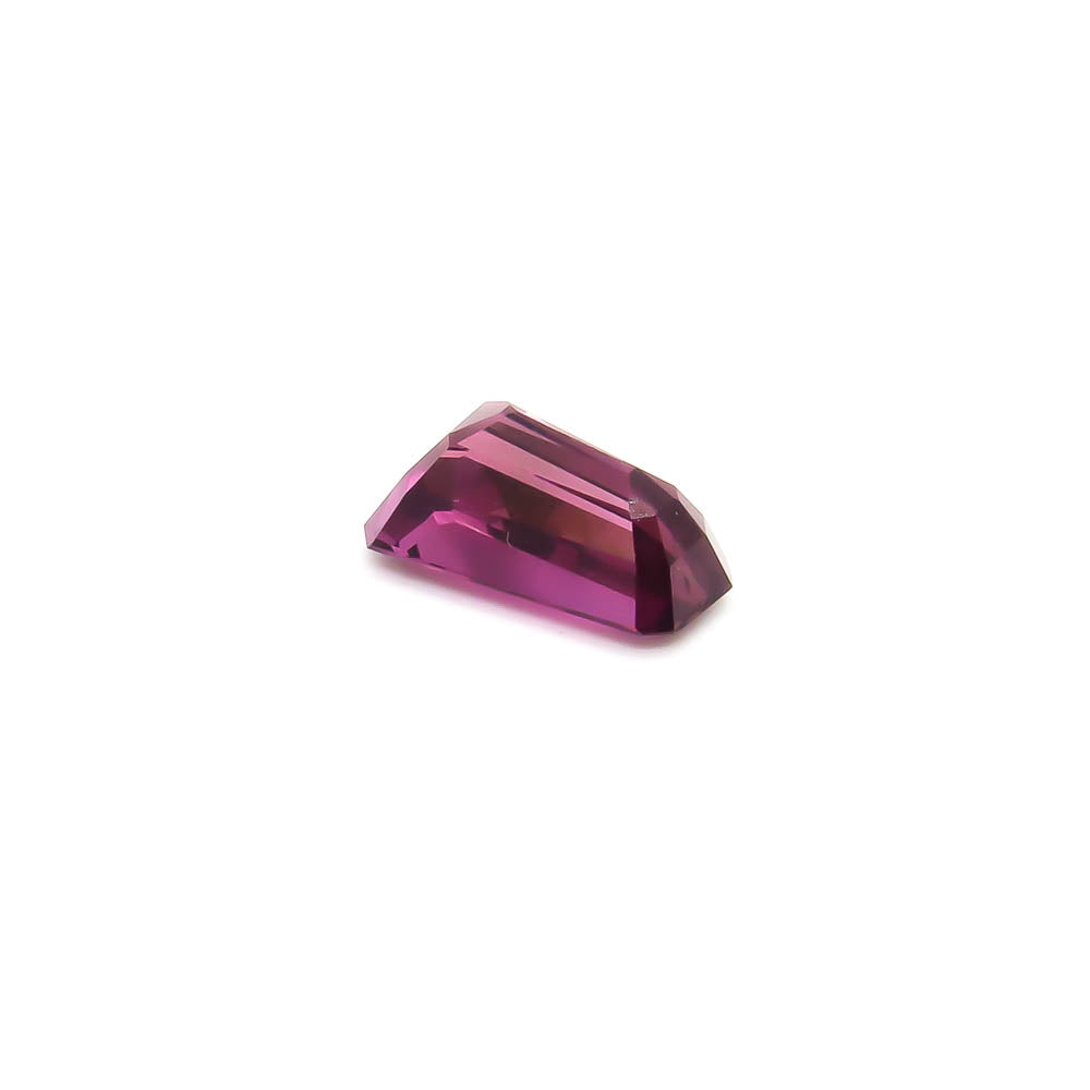 2.52 ct Octagon Faceted Deep Purplish-Pink Tourmaline