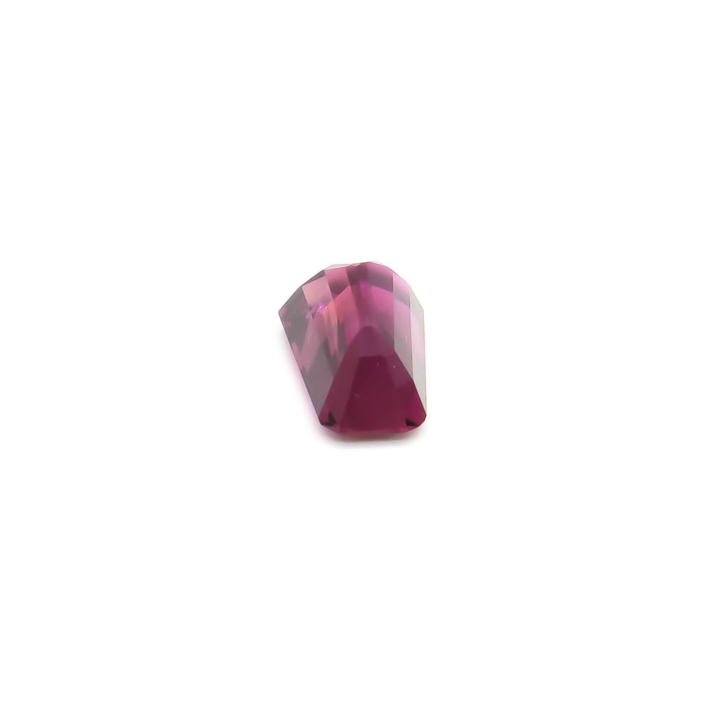 2.52 ct Octagon Faceted Deep Purplish-Pink Tourmaline