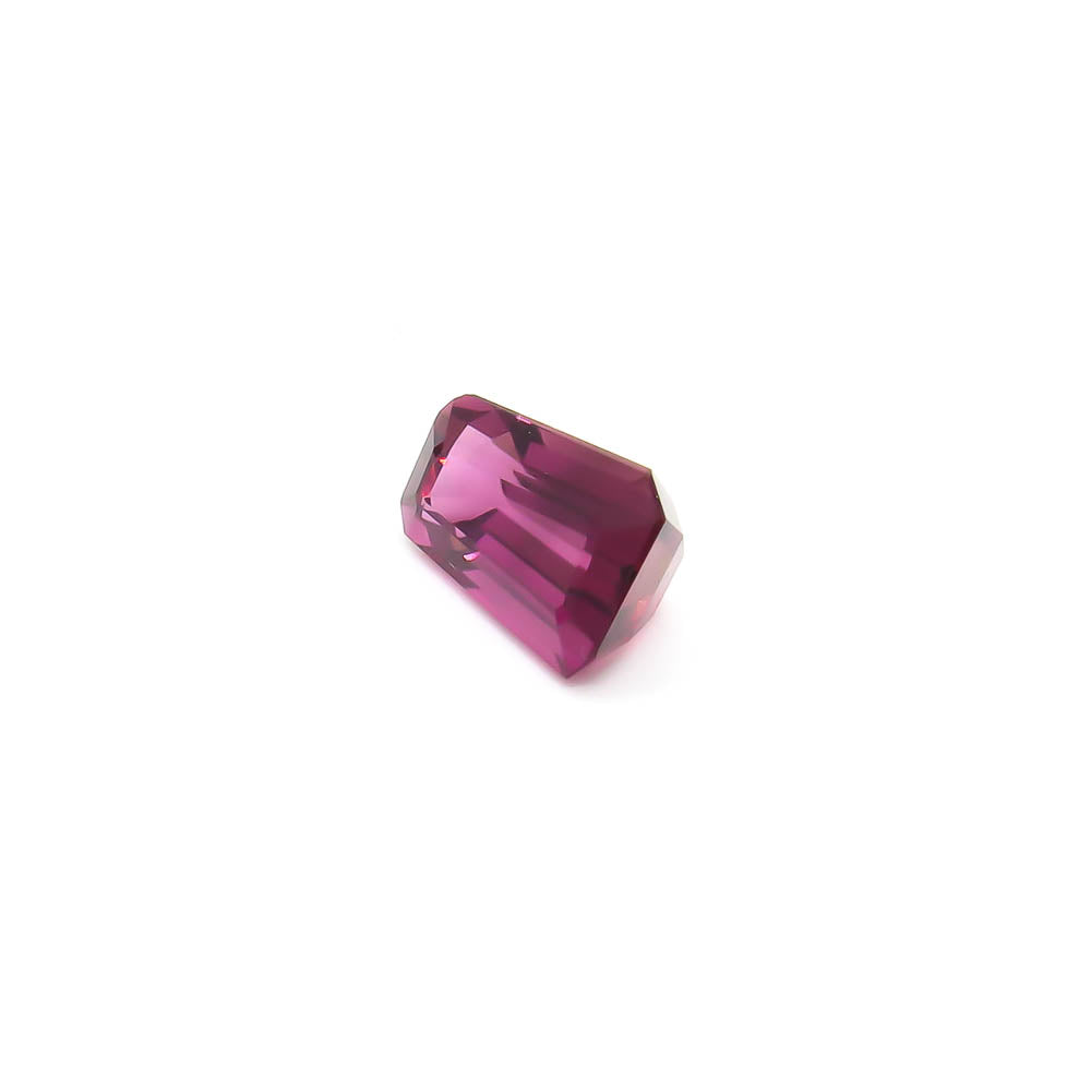 2.52 ct Octagon Faceted Deep Purplish-Pink Tourmaline