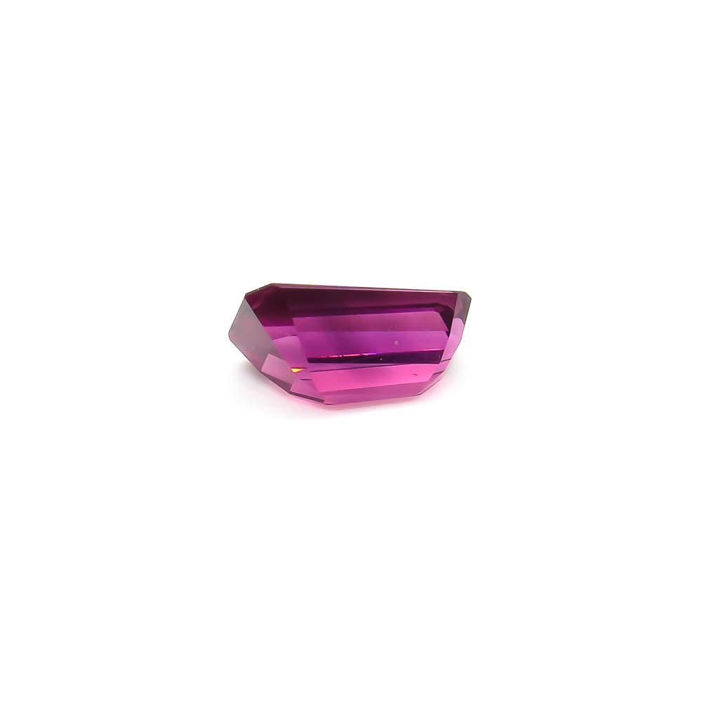 2.52 ct Octagon Faceted Deep Purplish-Pink Tourmaline