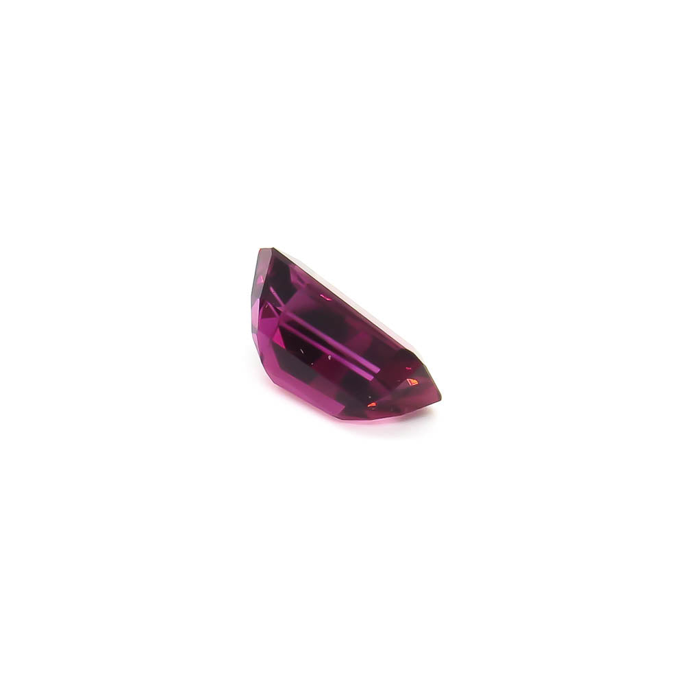 2.52 ct Octagon Faceted Deep Purplish-Pink Tourmaline