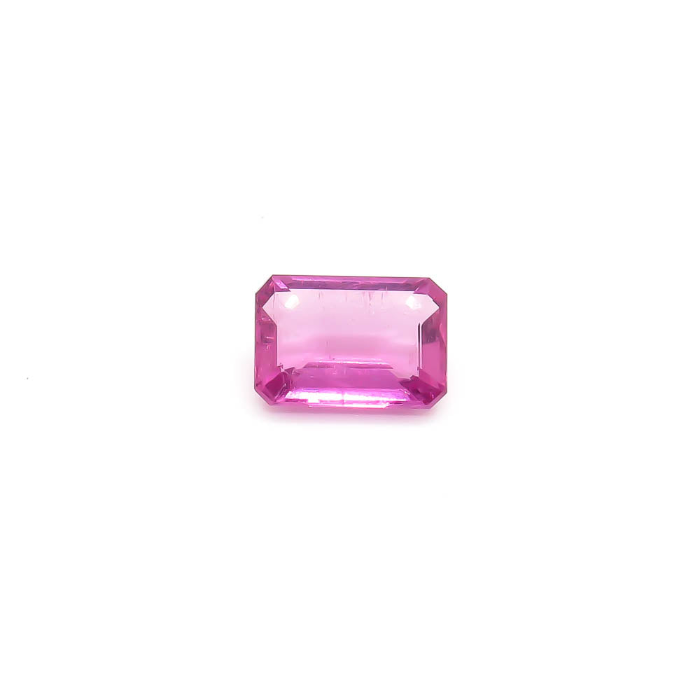 2.28 ct Octagon Bright Pink Tourmaline