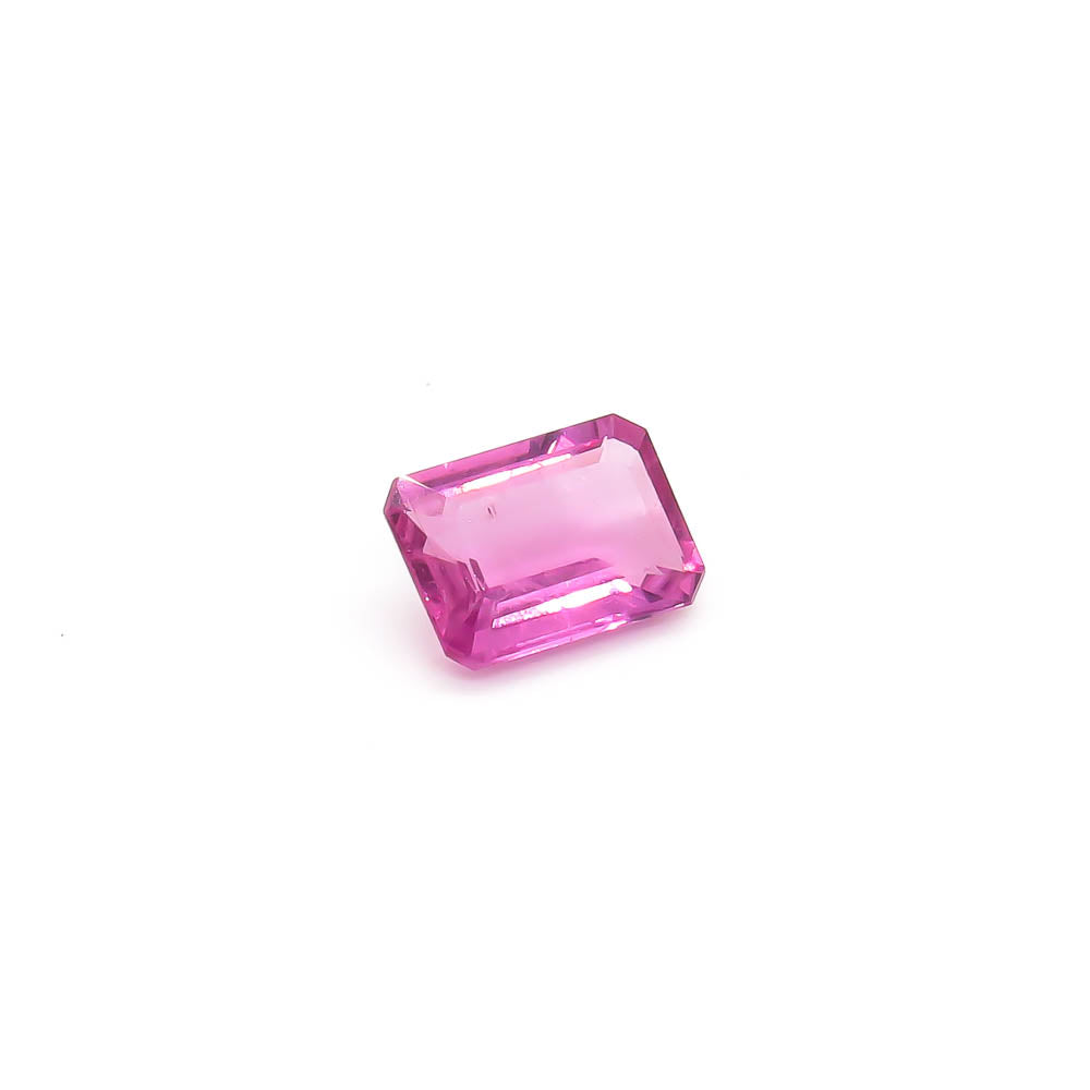 2.28 ct Octagon Bright Pink Tourmaline