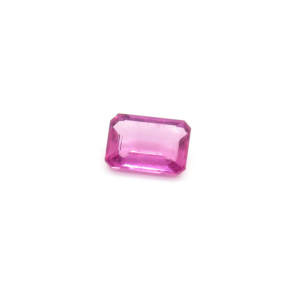 2.28 ct Octagon Bright Pink Tourmaline