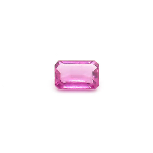 2.28 ct Octagon Bright Pink Tourmaline