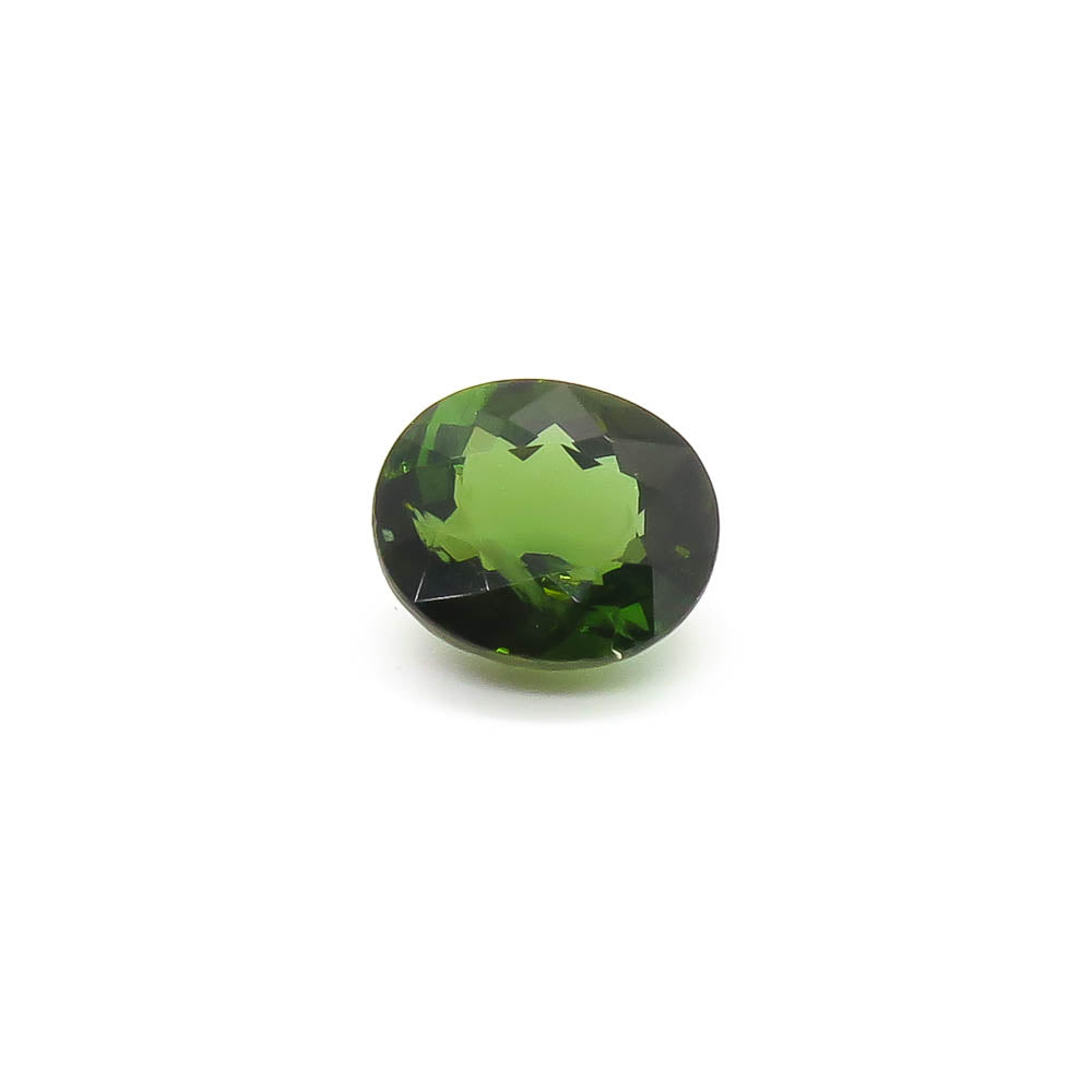 3.23 ct Oval Faceted Forest Green Tourmaline