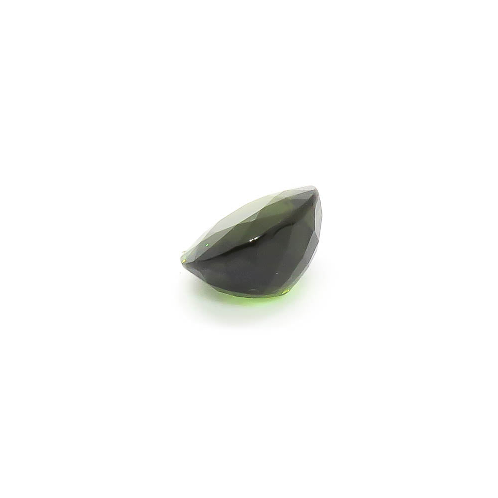 3.23 ct Oval Faceted Forest Green Tourmaline