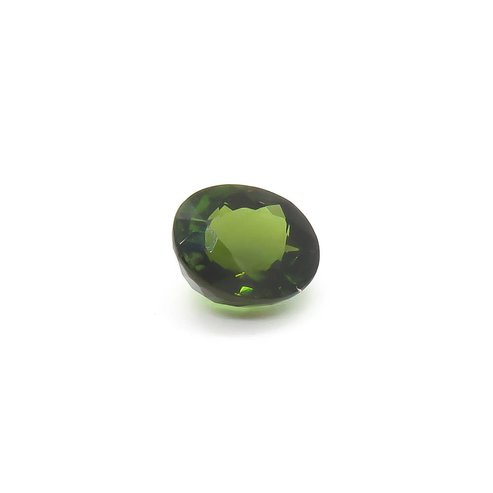 3.23 ct Oval Faceted Forest Green Tourmaline