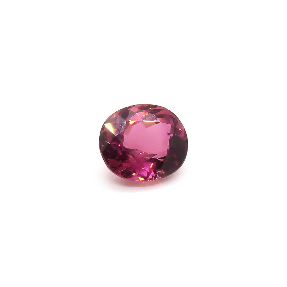 2.28 ct Oval Deep Purplish-Pink Tourmaline