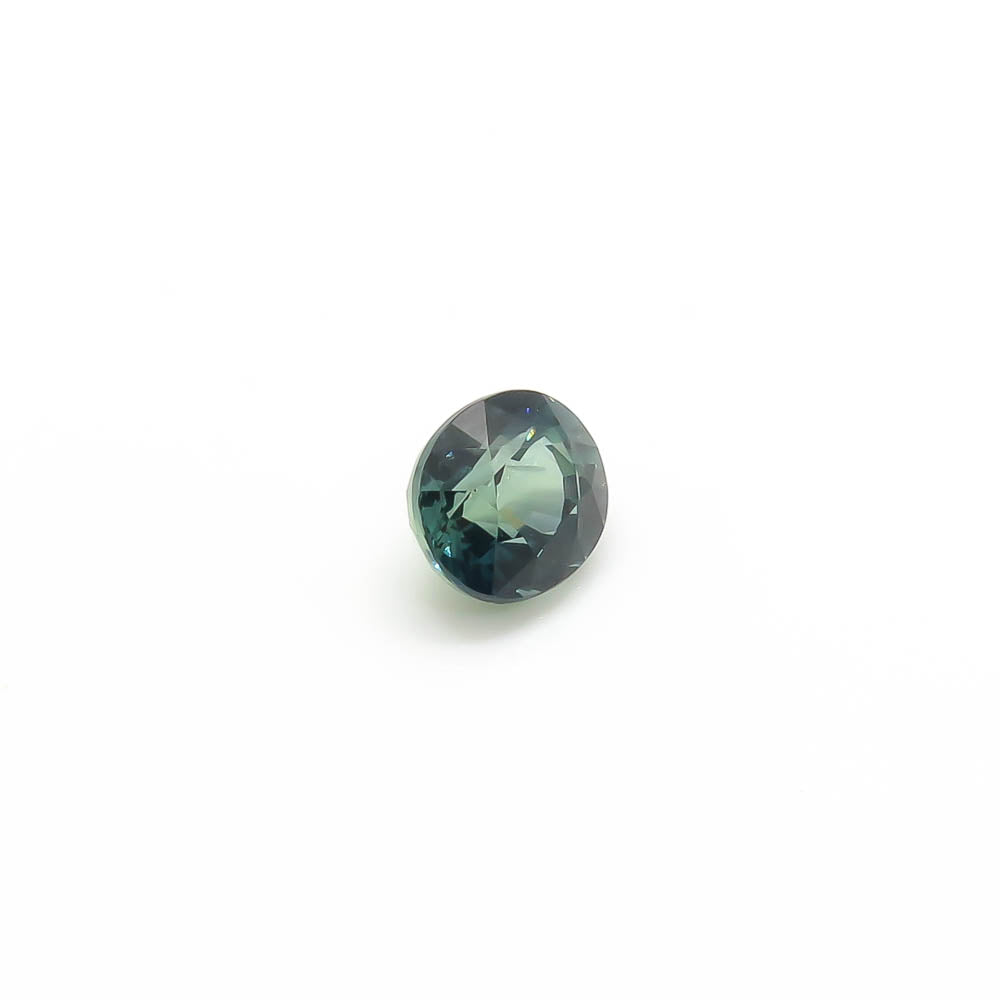 1.30 ct CERTIFIED UNHEATED Oval Faceted Natural Tanzanian Peacock Sapphire