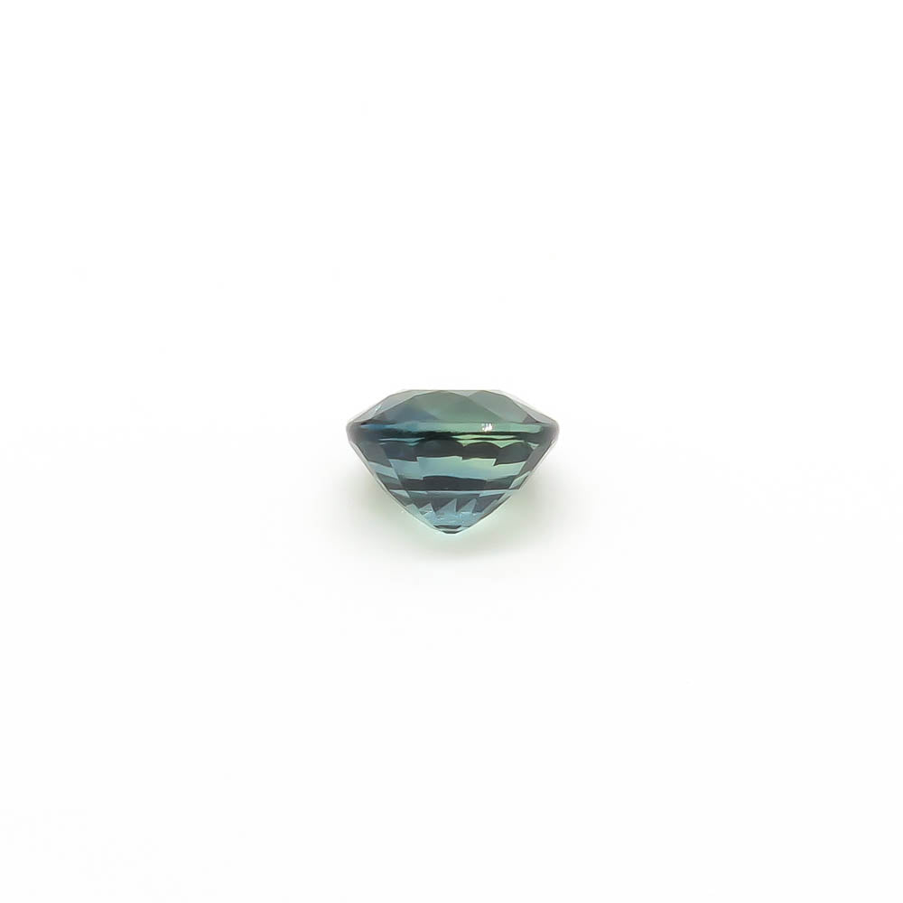 1.30 ct CERTIFIED UNHEATED Oval Faceted Natural Tanzanian Peacock Sapphire