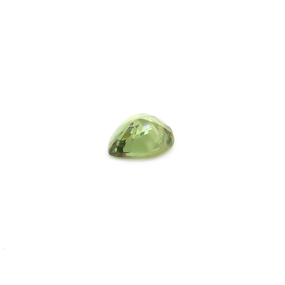 0.81 ct Pear Yellow-Green Demantoid Garnet