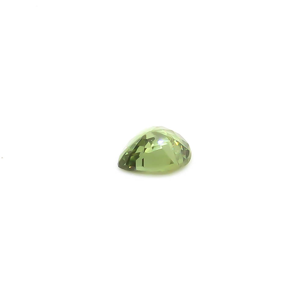 0.81 ct Pear Yellow-Green Demantoid Garnet