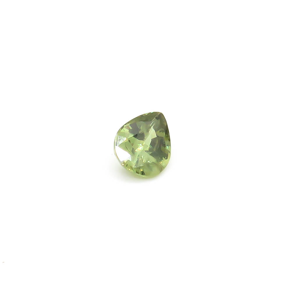 0.81 ct Pear Yellow-Green Demantoid Garnet