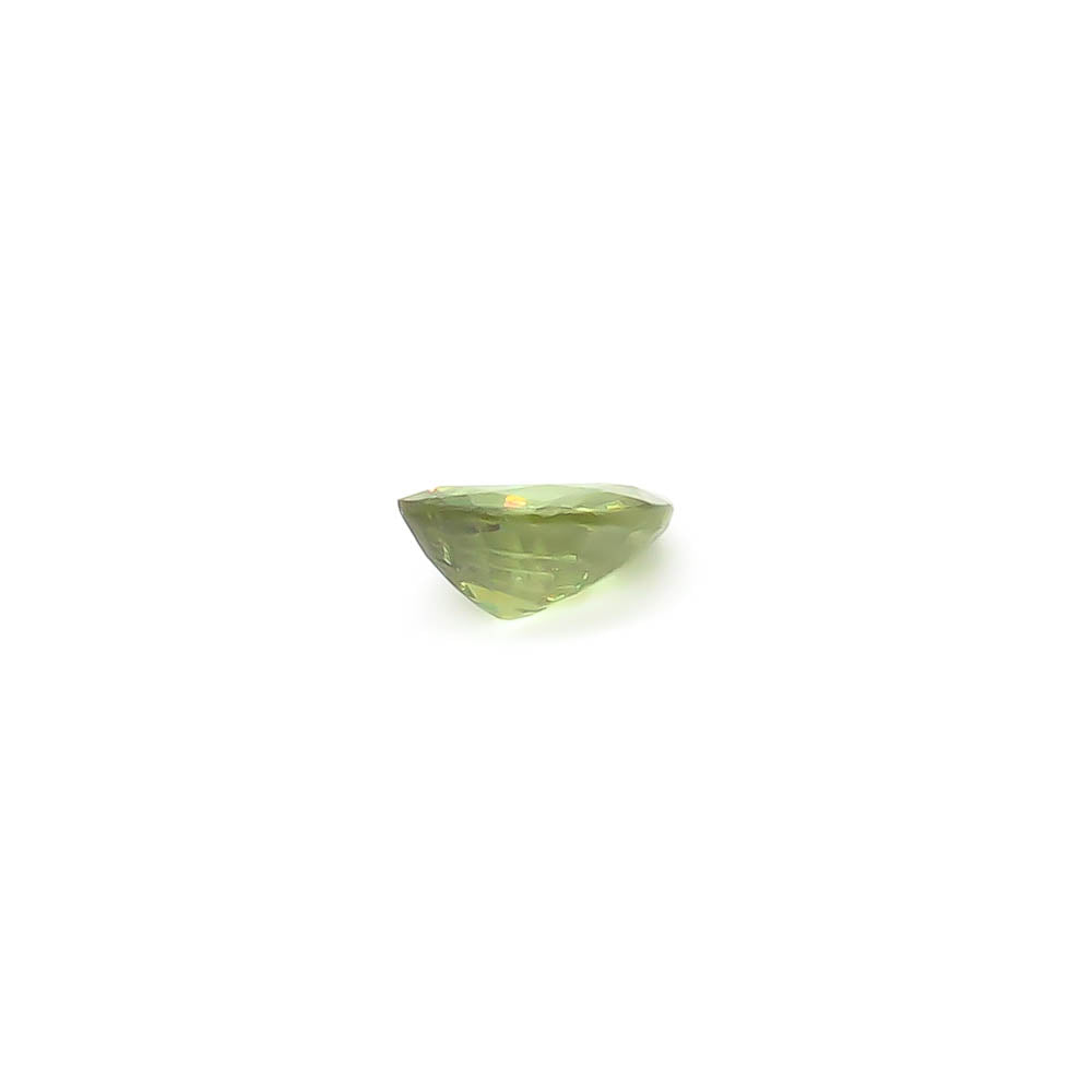 0.81 ct Pear Yellow-Green Demantoid Garnet