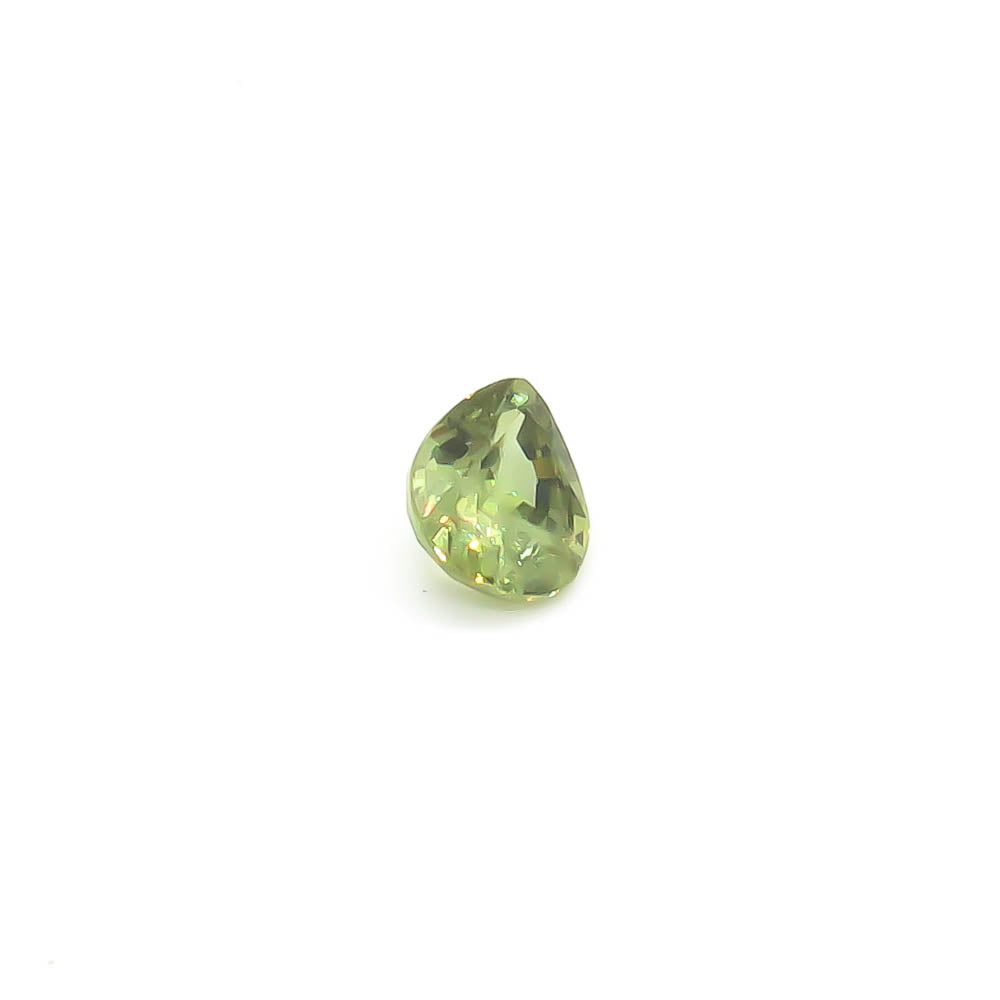 0.81 ct Pear Yellow-Green Demantoid Garnet