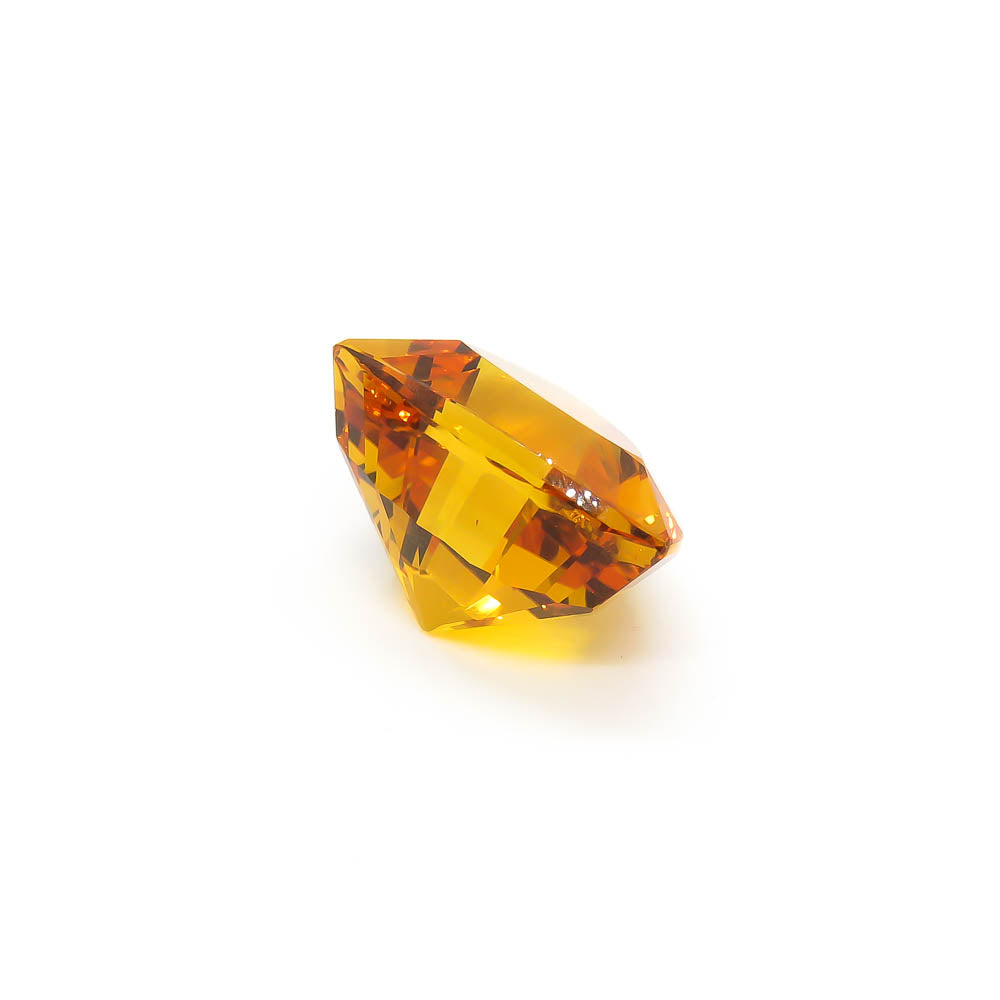 18.60 ct Orangey-Yellow Desgner Cut Citrine