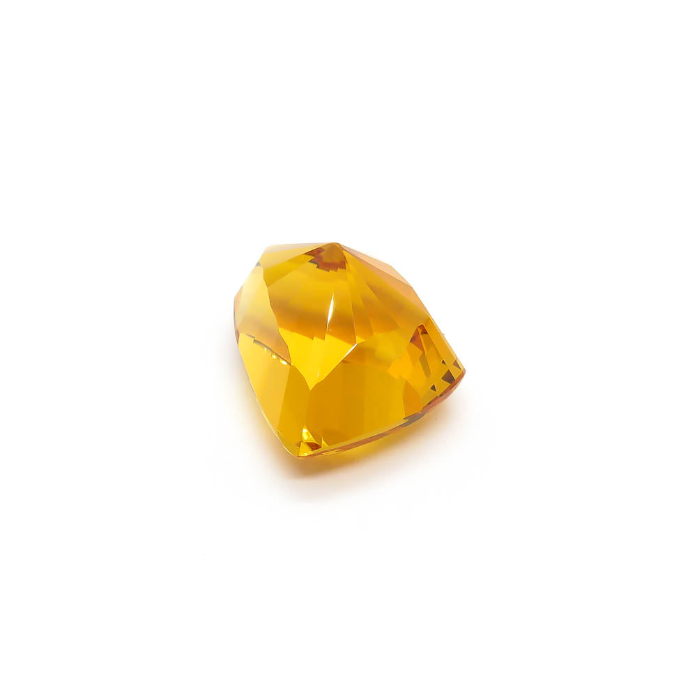 18.60 ct Orangey-Yellow Desgner Cut Citrine