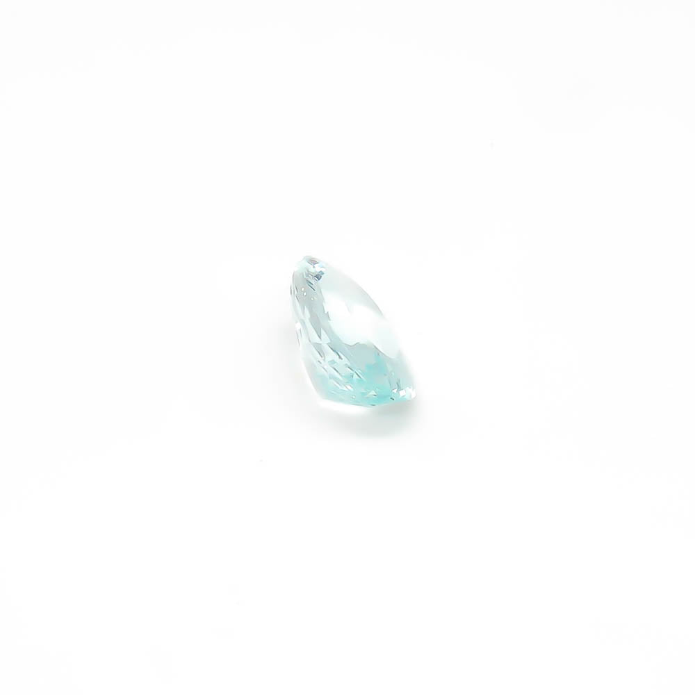 3.18 ct Oval Faceted Medium Blue Aquamarine