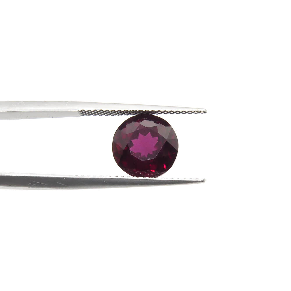 5.08 ct Round Natural Rhodolite Garnet