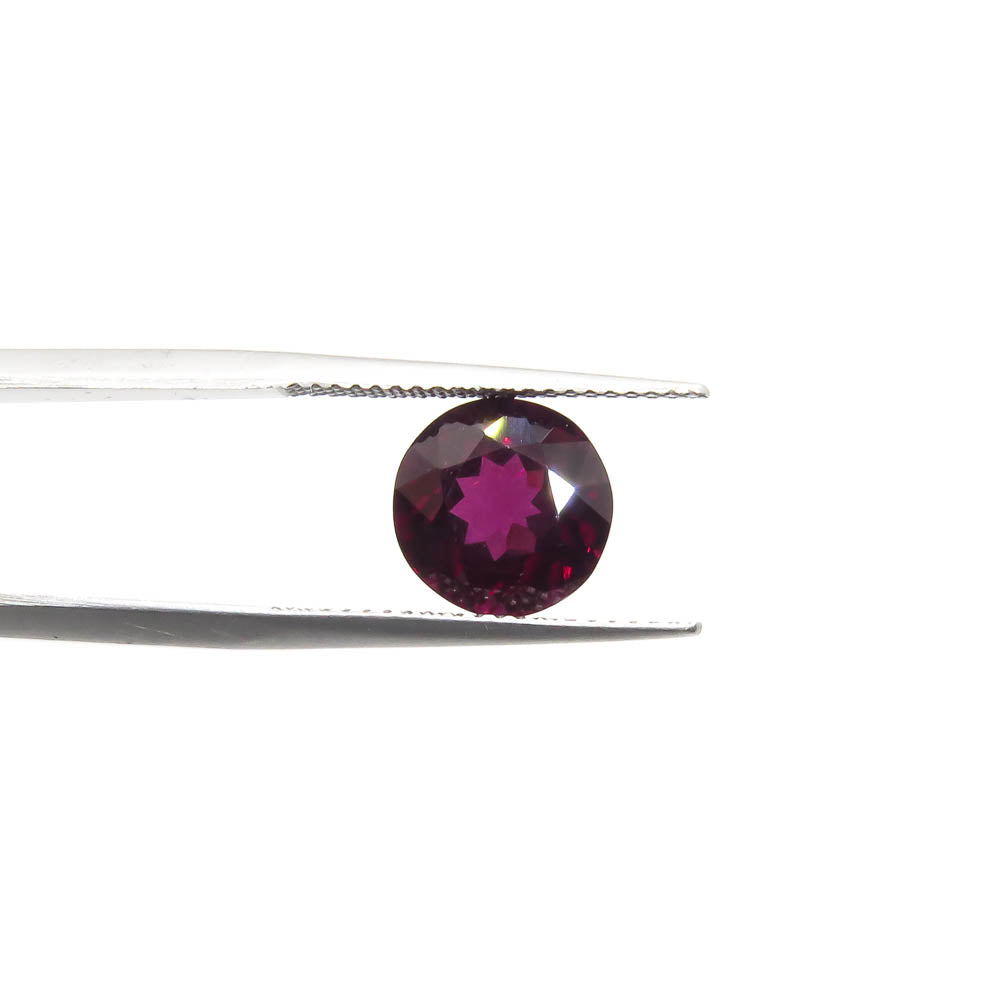 5.08 ct Round Natural Rhodolite Garnet