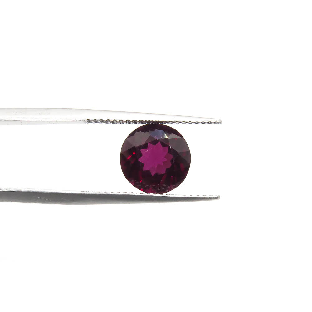 5.08 ct Round Natural Rhodolite Garnet