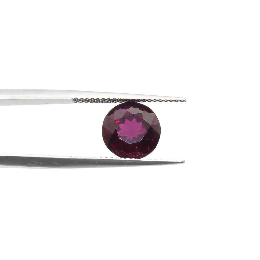 5.08 ct Round Natural Rhodolite Garnet