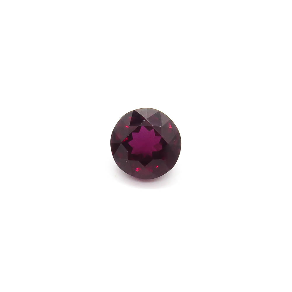 5.08 ct Round Natural Rhodolite Garnet