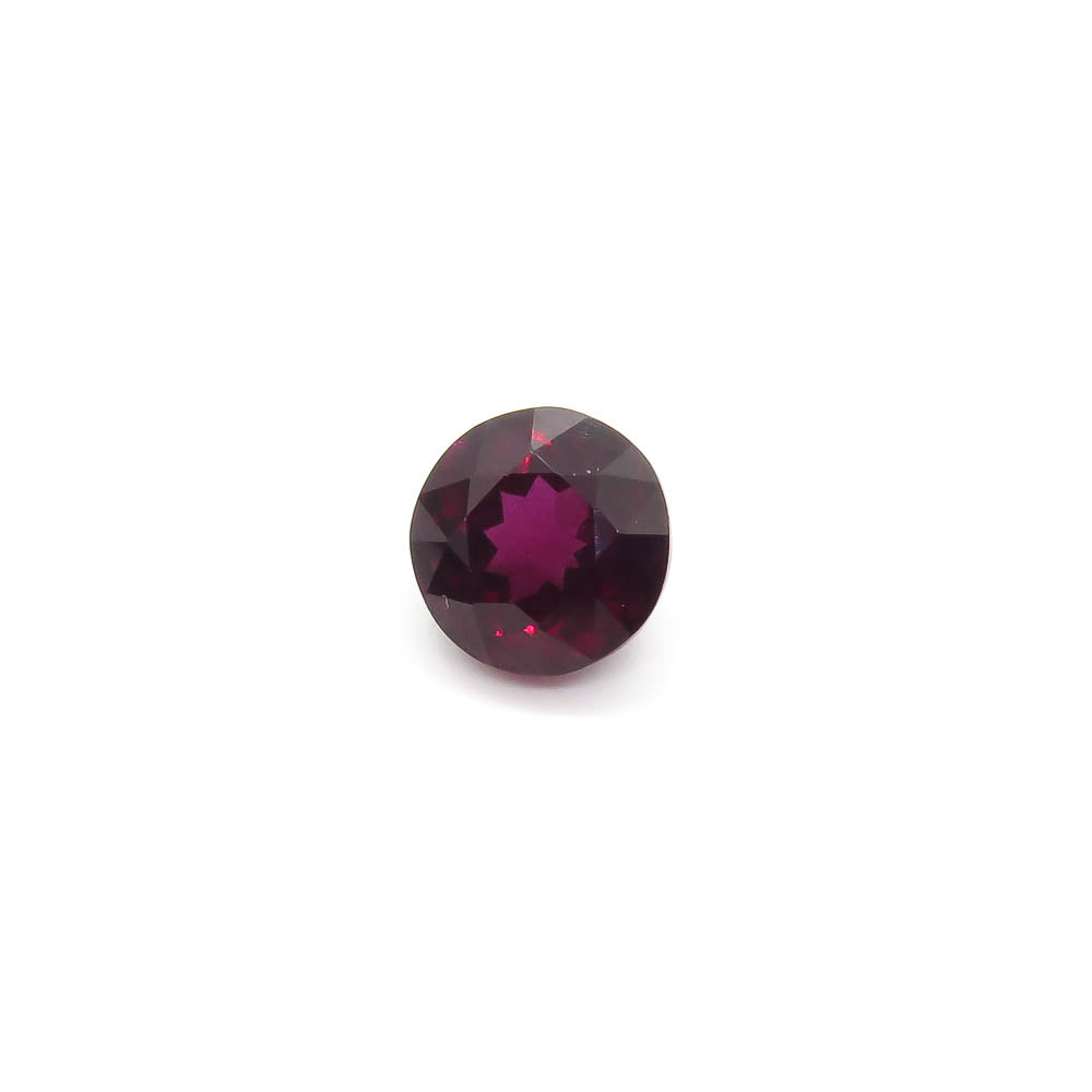 5.08 ct Round Natural Rhodolite Garnet