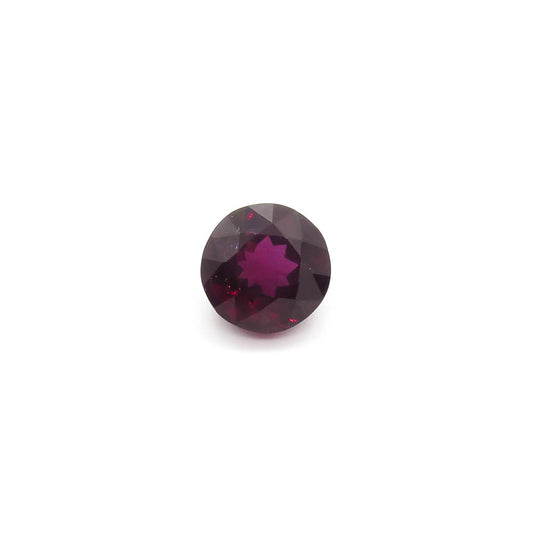 5.08 ct Round Natural Rhodolite Garnet