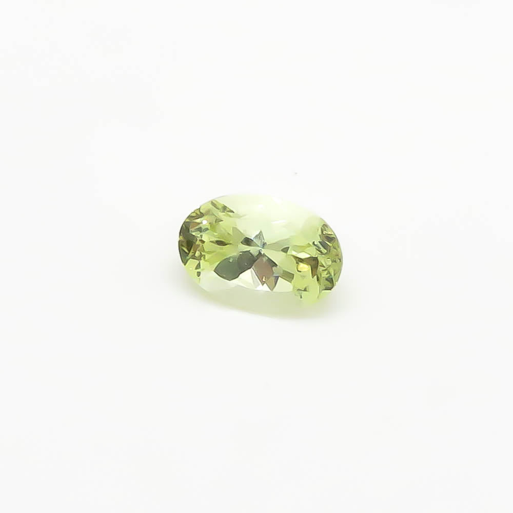 0.86 ct Oval Pale Yellowish-Green Chrysoberyl