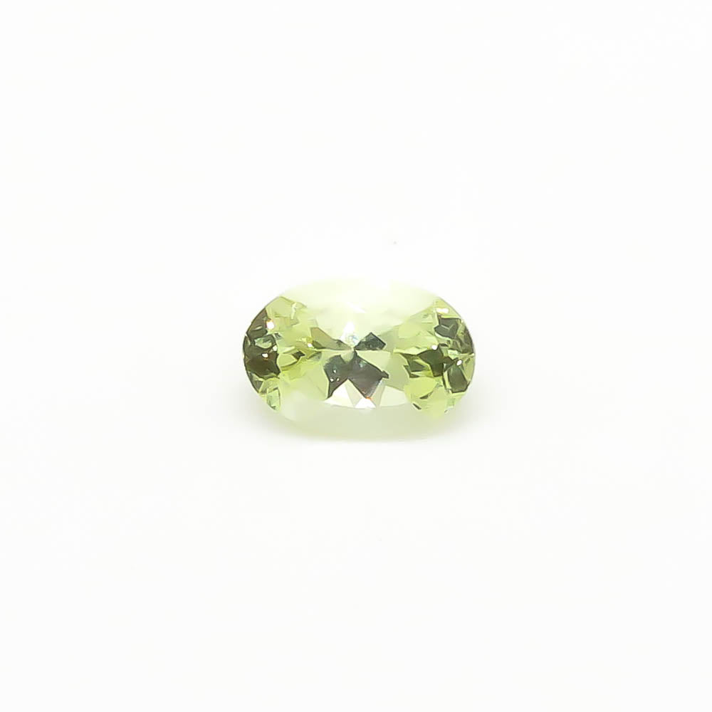 0.86 ct Oval Pale Yellowish-Green Chrysoberyl