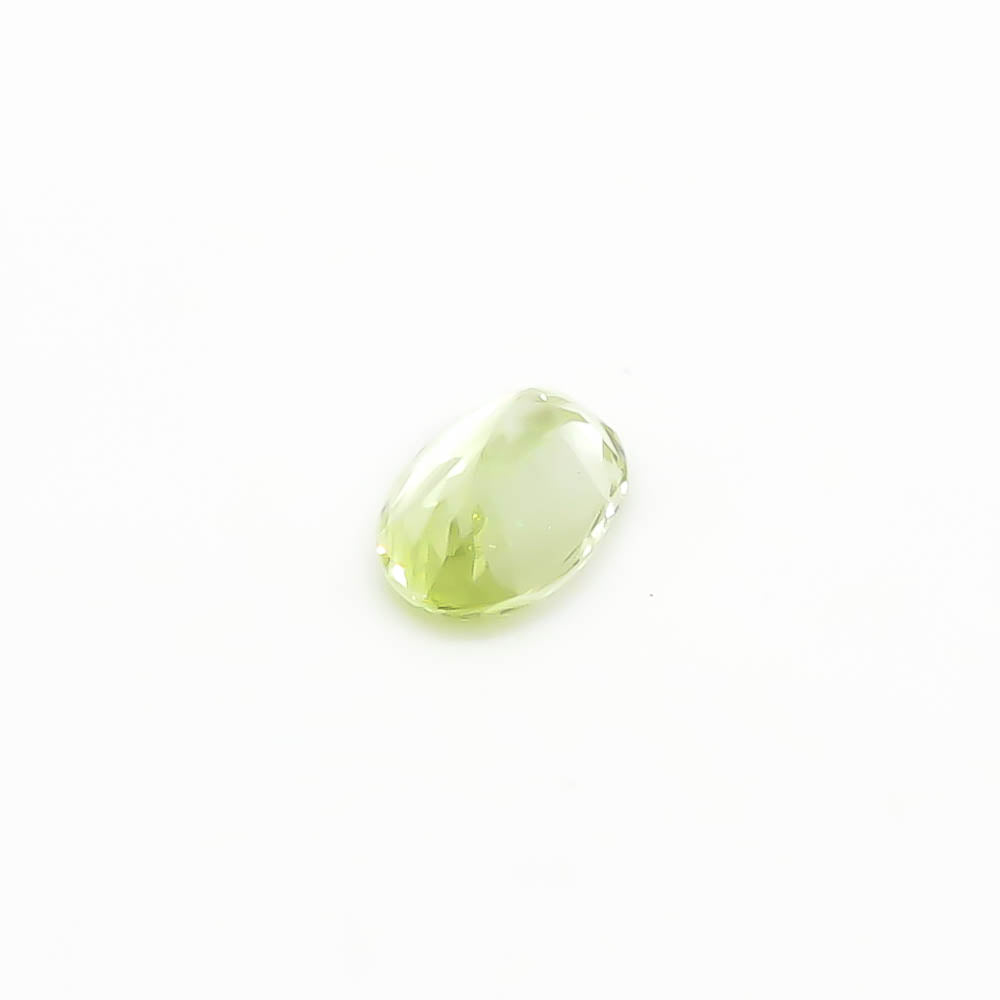 0.86 ct Oval Pale Yellowish-Green Chrysoberyl