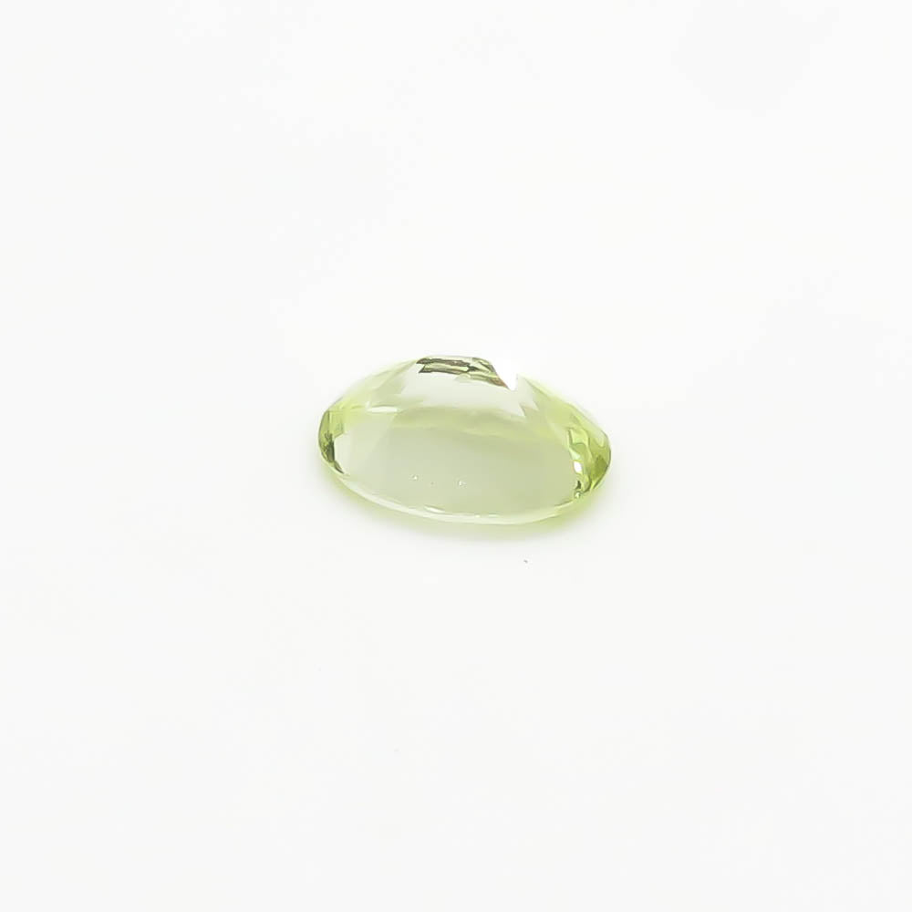 0.86 ct Oval Pale Yellowish-Green Chrysoberyl