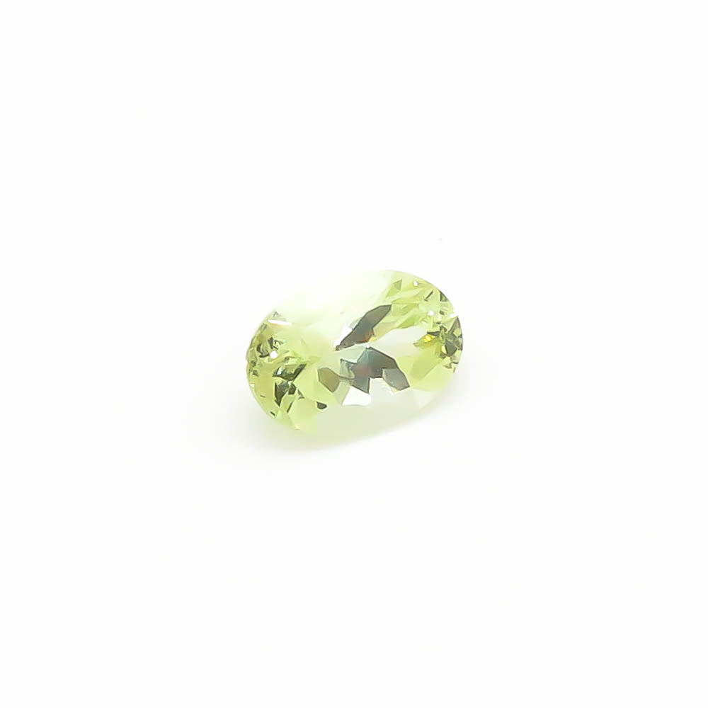 0.86 ct Oval Pale Yellowish-Green Chrysoberyl