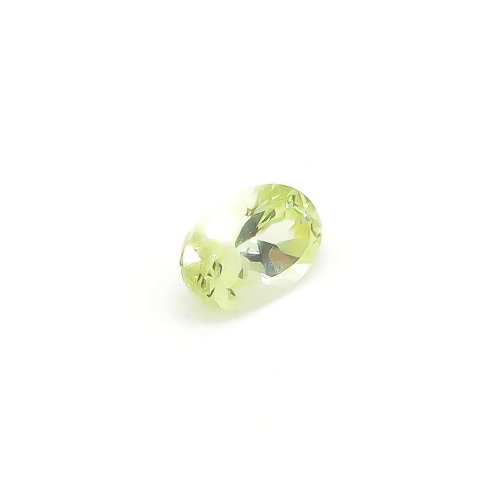 0.86 ct Oval Pale Yellowish-Green Chrysoberyl